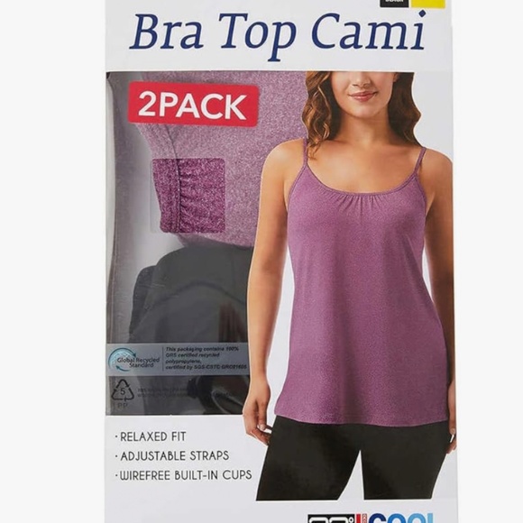 32 Degrees Cool Womens 2-Pack Lightweight Top Cami - Picture 3 of 3